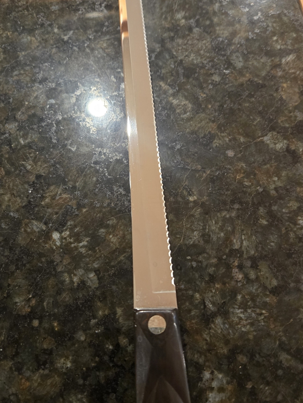 Cutco 1724 Serrated Bread Knife 9.75” Classic Handle USA - Picture 5 of 7